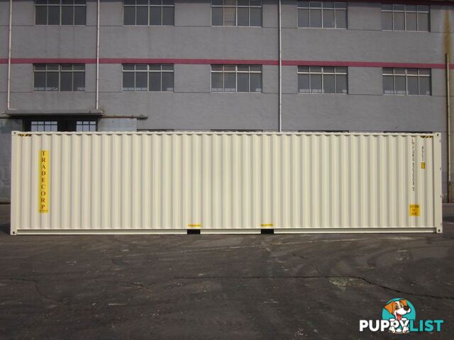 New 40ft High Cube Shipping Containers Tumut - From $7150 + GST