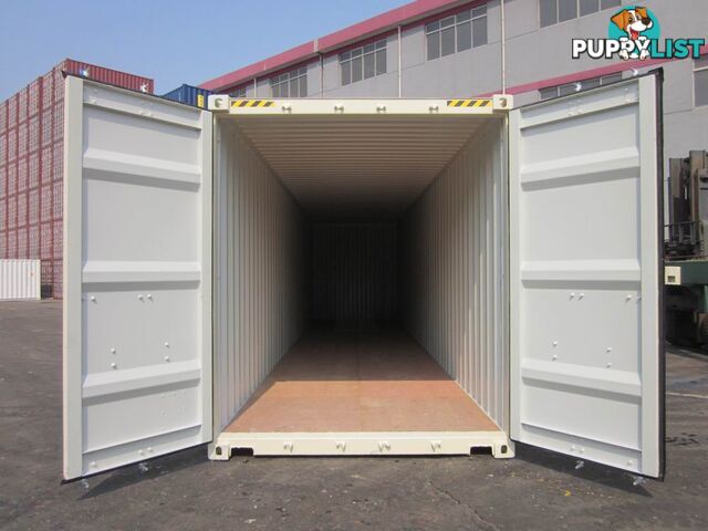 New 40ft High Cube Shipping Containers Leongatha - From $7100 + GST