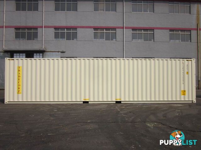 New 40ft High Cube Shipping Containers Leongatha - From $7100 + GST