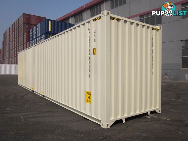 New 40ft High Cube Shipping Containers Leongatha - From $7100 + GST