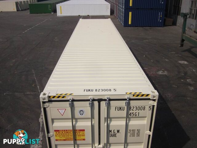 New 40ft High Cube Shipping Containers Leongatha - From $7100 + GST