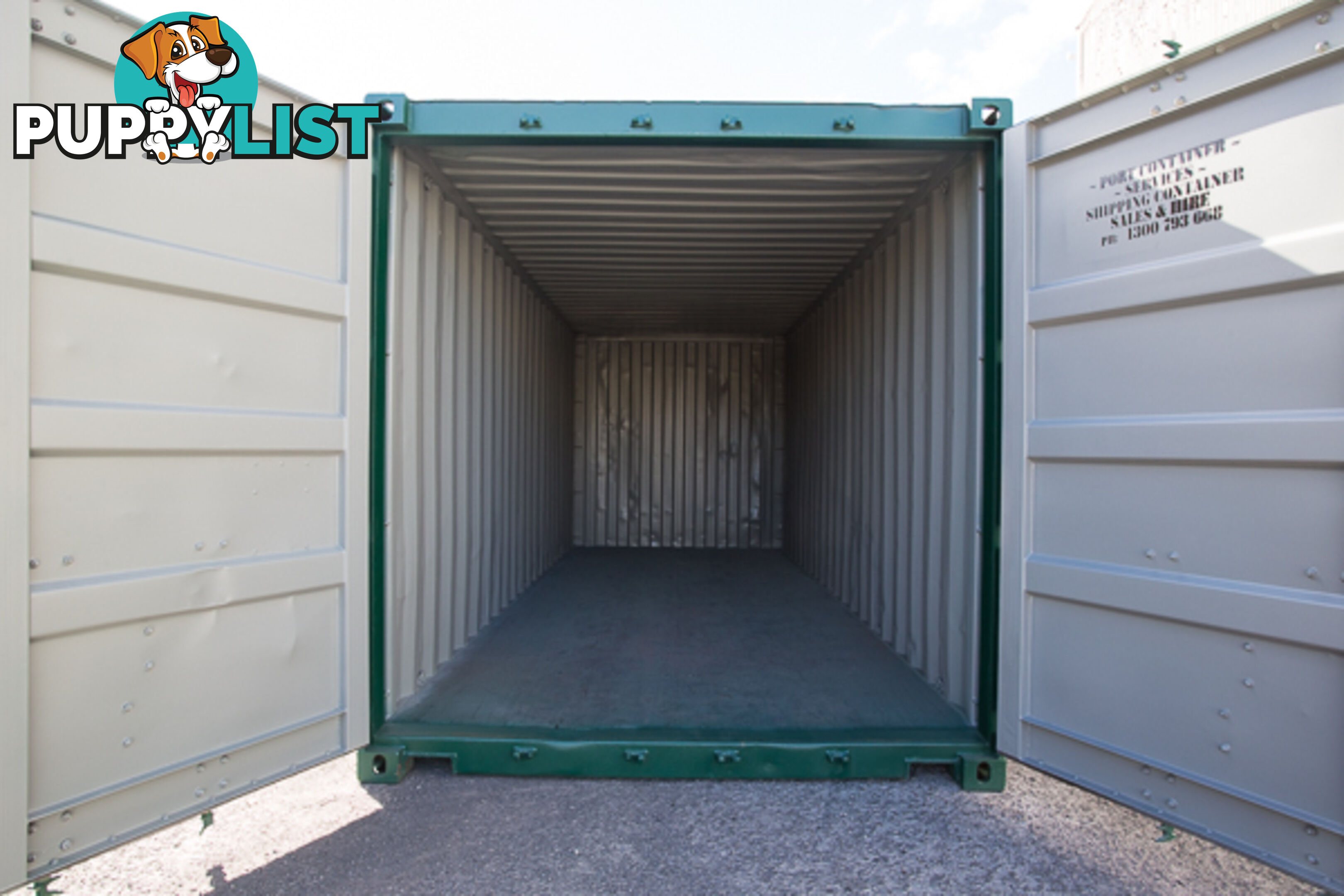 Refurbished Painted 20ft Shipping Containers Seaham - From $4350 + GST
