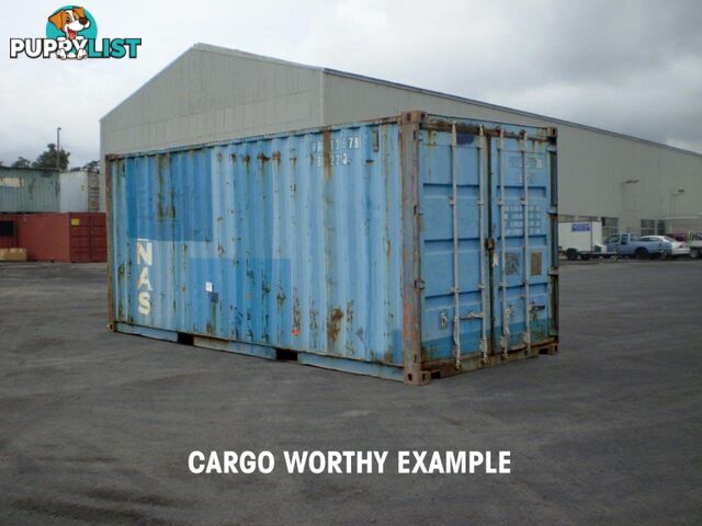 Used 20ft Shipping Containers Morwell - From $2850 + GST