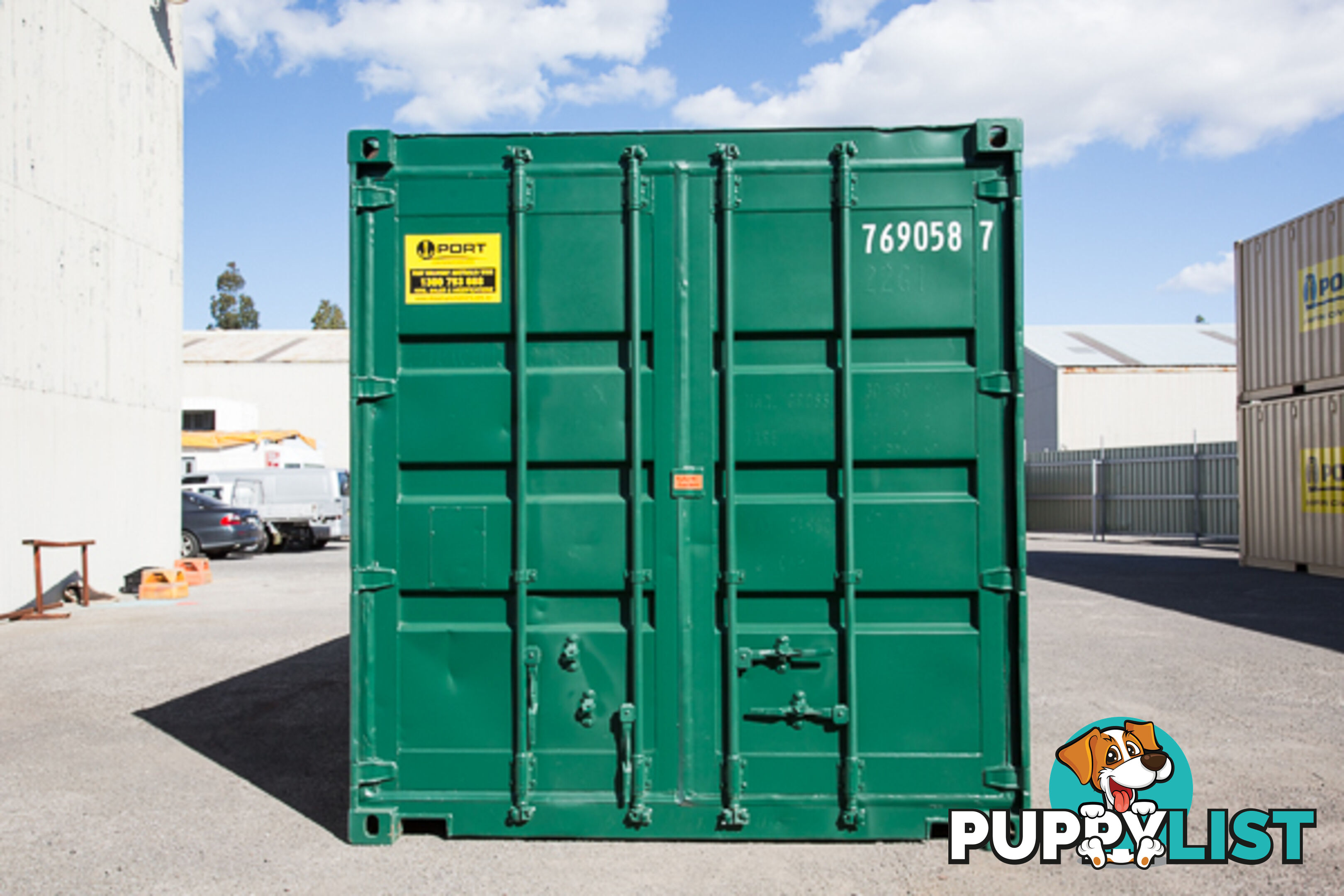 Refurbished Painted 20ft Shipping Containers Bulahdelah - From $4350 + GST