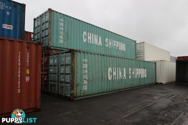 Used 40ft Shipping Containers Port Lincoln - From $3950 + GST