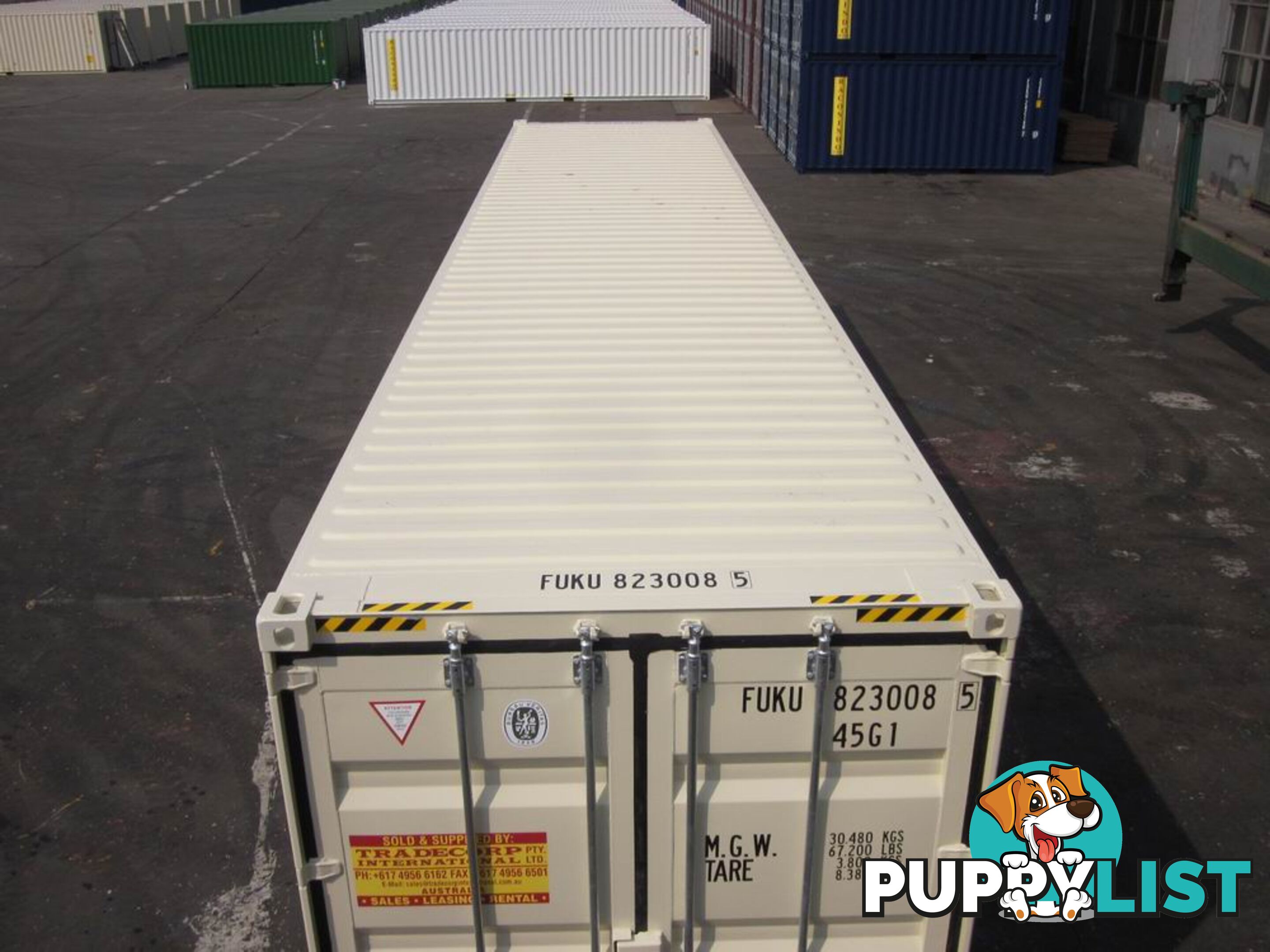 New 40ft High Cube Shipping Containers Traralgon - From $7100 + GST