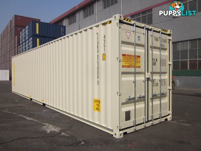 New 40ft High Cube Shipping Containers Traralgon - From $7100 + GST