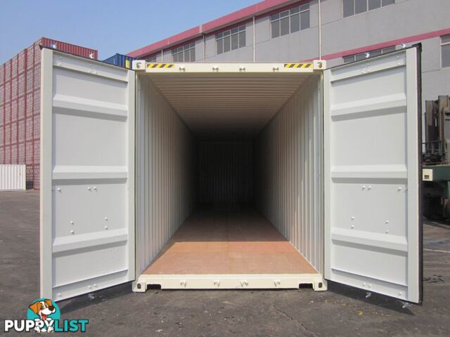 New 40ft High Cube Shipping Containers Traralgon - From $7100 + GST