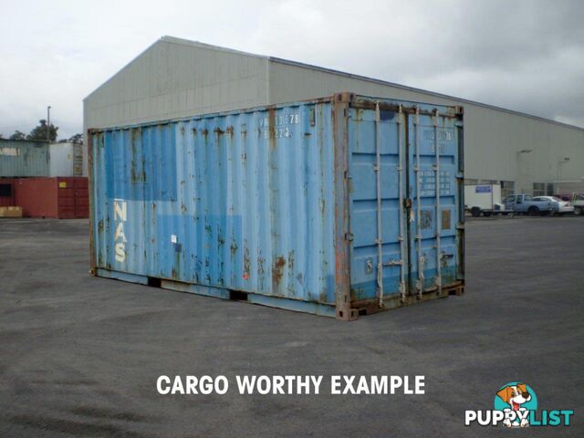 Used 20ft Shipping Containers Goolwa - From $3500 + GST