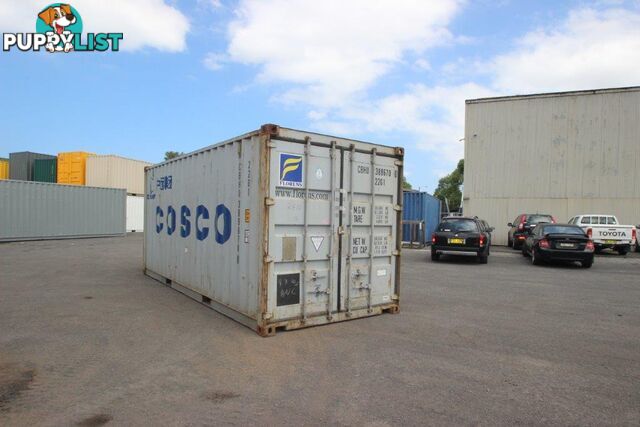 Used 20ft Shipping Containers Goolwa - From $3500 + GST