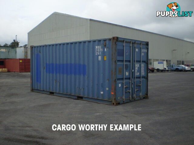 Used 20ft Shipping Containers Goolwa - From $3500 + GST