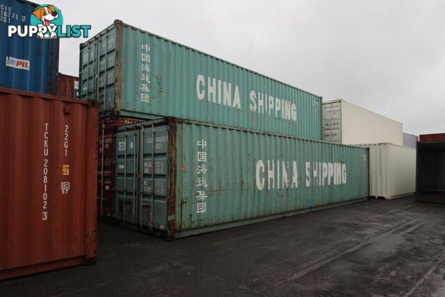 Used 40ft Shipping Containers Dubbo - From $3190 + GST