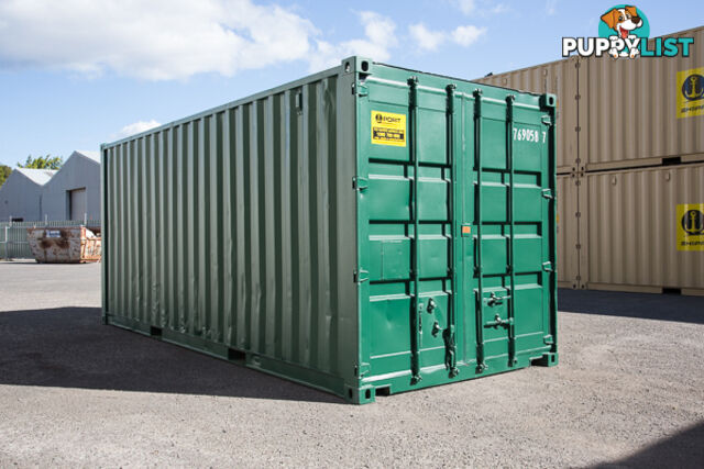 Refurbished Painted 20ft Shipping Containers Picton - From $3950 + GST