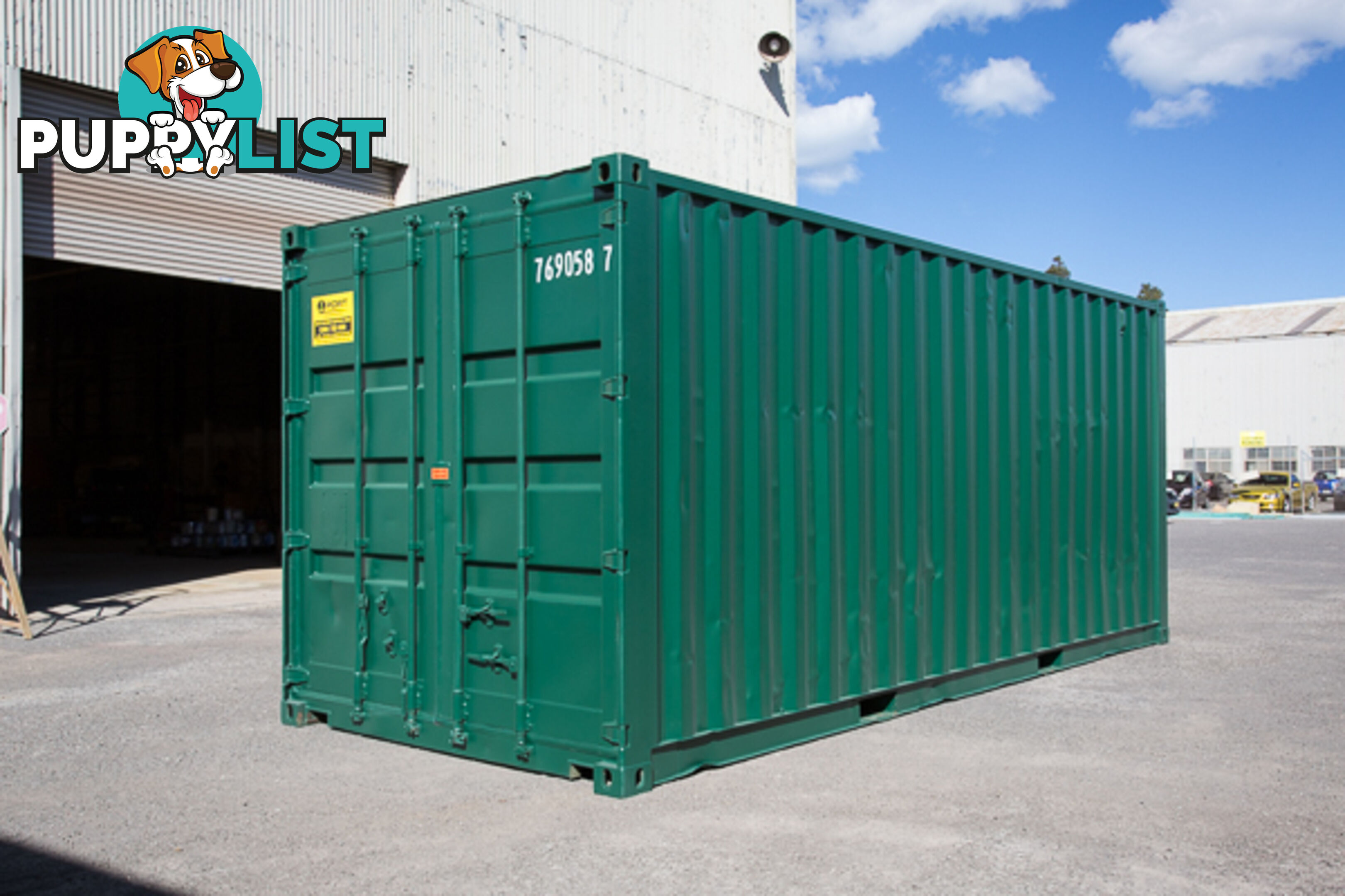 Refurbished Painted 20ft Shipping Containers Gawler - From $4500 + GST