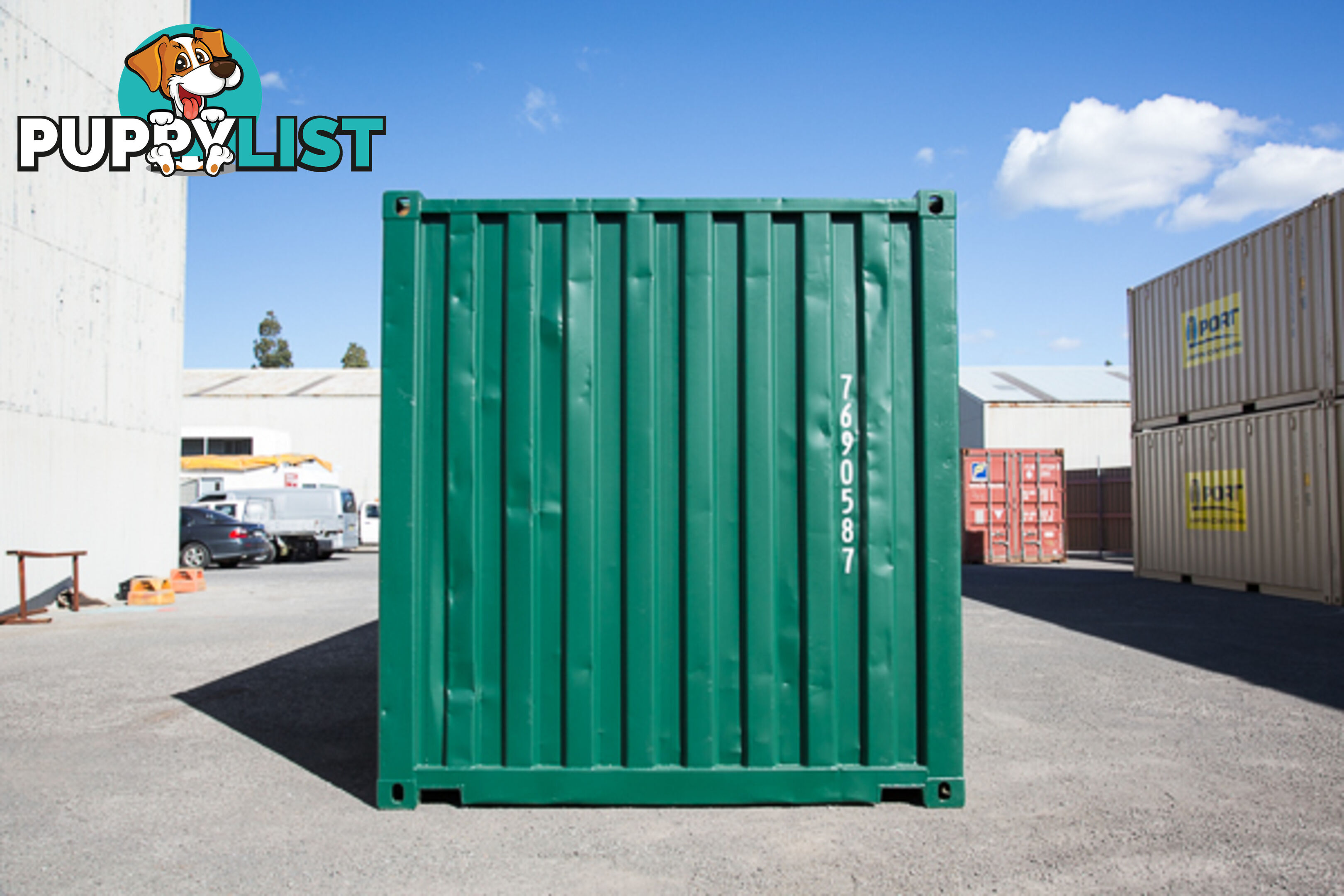 Refurbished Painted 20ft Shipping Containers Bendigo - From $3850 + GST