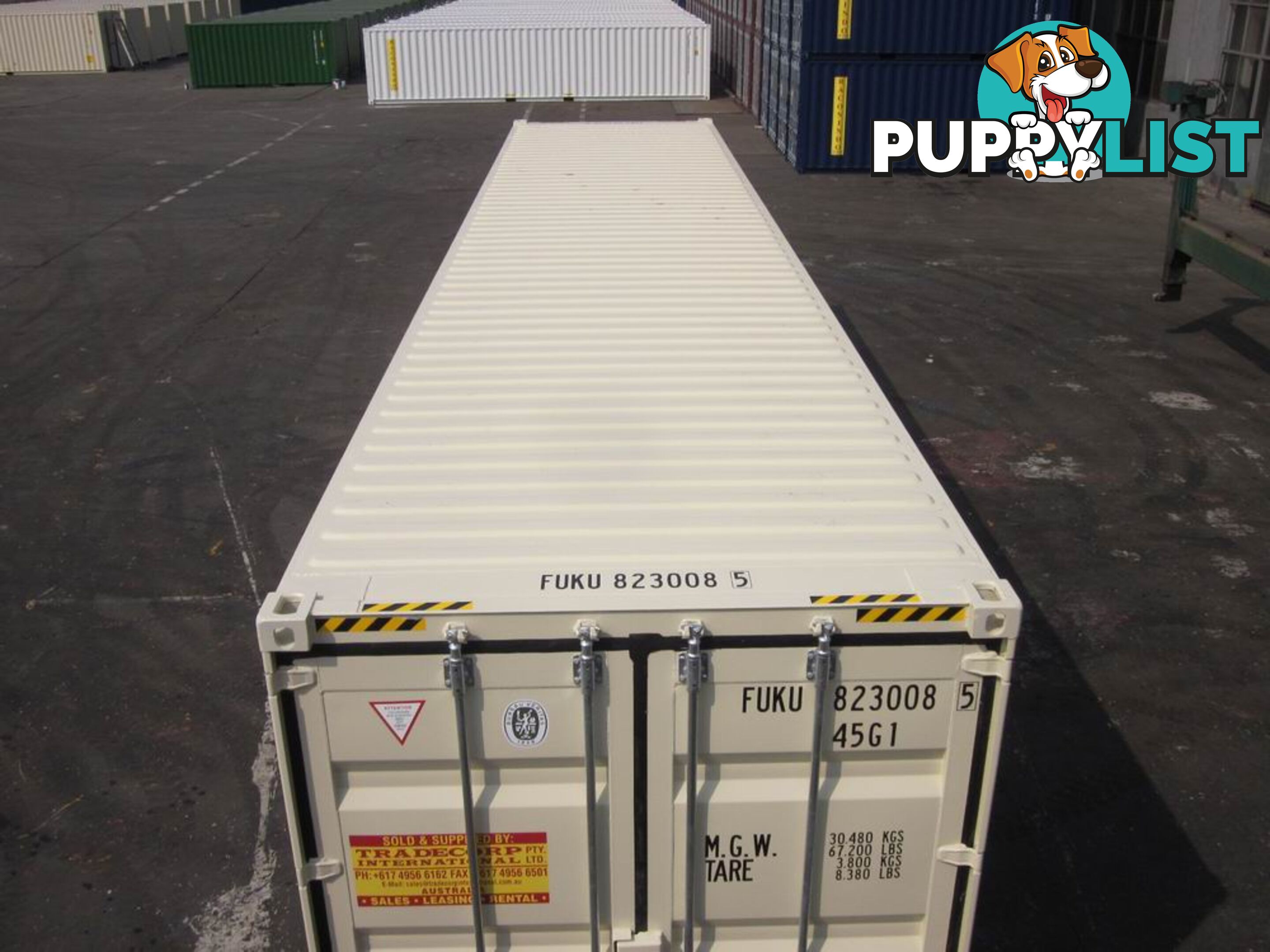 New 40ft High Cube Shipping Containers Cambelltown - From $7150 + GST