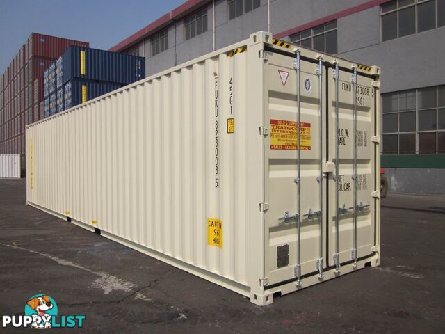 New 40ft High Cube Shipping Containers Dunedoo - From $7950 + GST