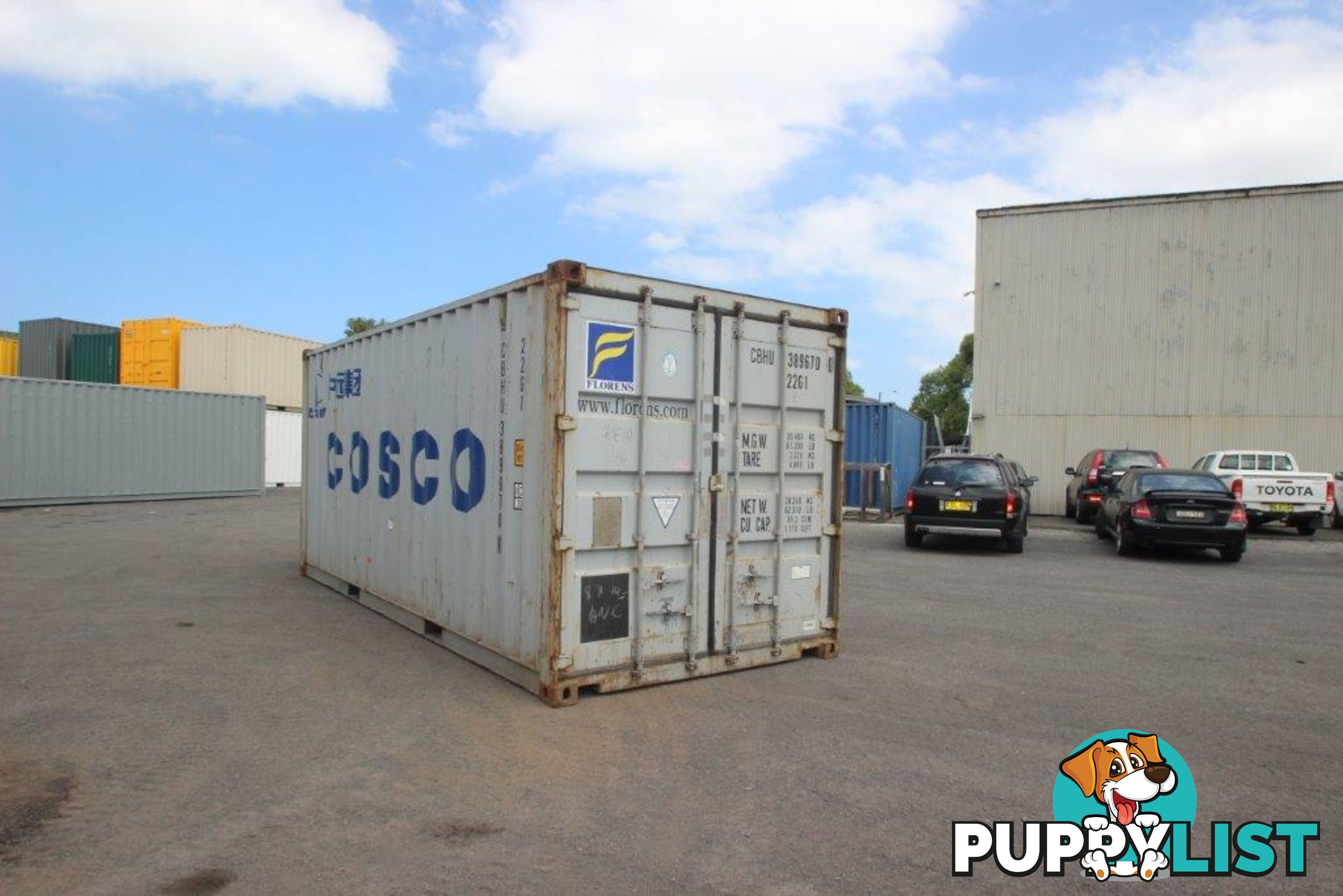 Used 20ft Shipping Containers Gympie - From $2900 + GST