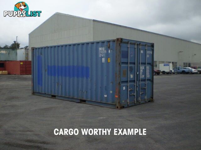 Used 20ft Shipping Containers Gympie - From $2900 + GST