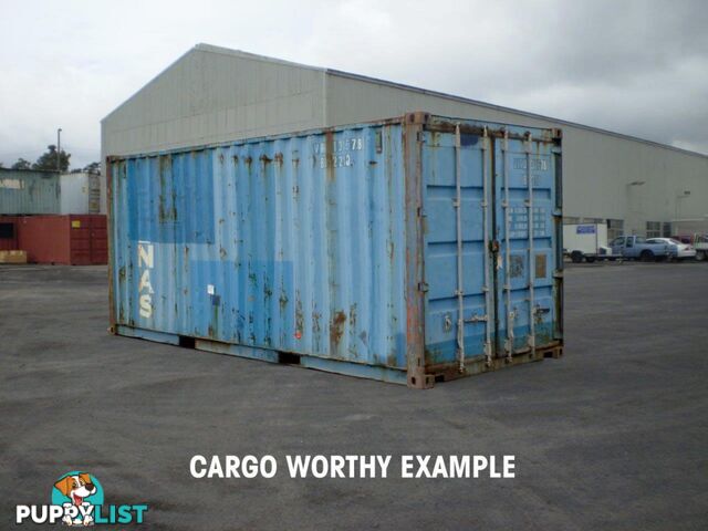 Used 20ft Shipping Containers Gympie - From $2900 + GST