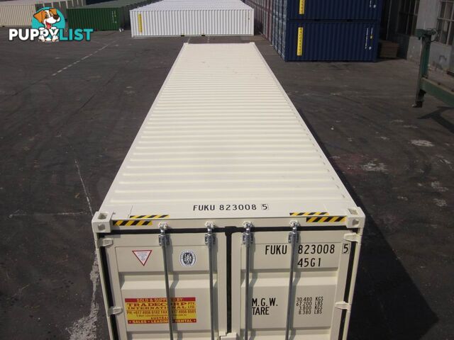 New 40ft High Cube Shipping Containers Bega - From $7150 + GST