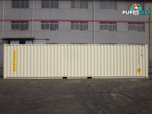 New 40ft High Cube Shipping Containers Bega - From $7150 + GST