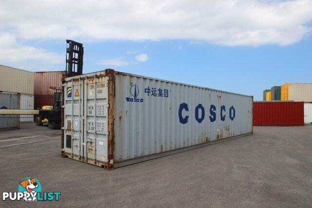 Used 40ft Shipping Containers Cowes - From $3100 + GST