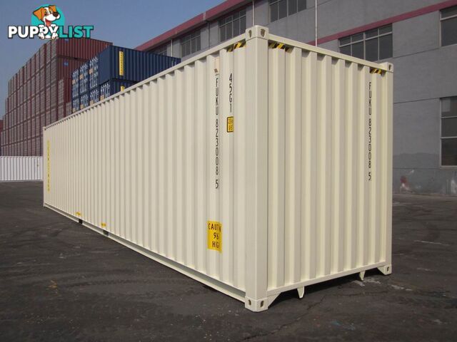 New 40ft High Cube Shipping Containers Healesville - From $7100 + GST