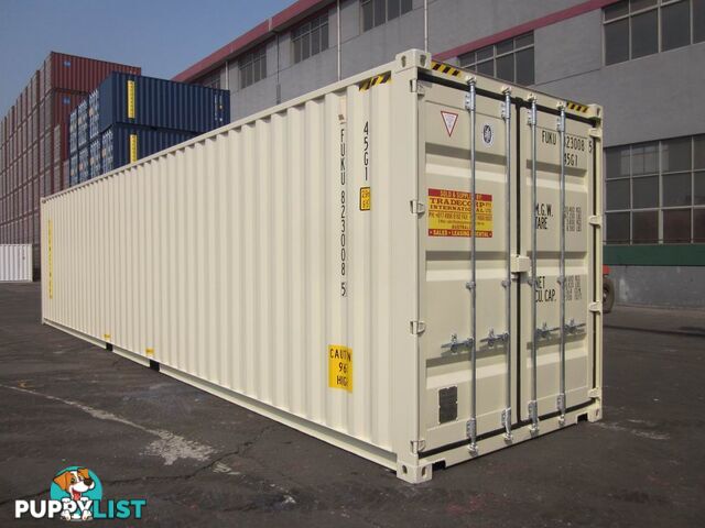 New 40ft High Cube Shipping Containers Healesville - From $7100 + GST