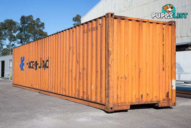 Used 40ft Shipping Containers  - From $3950 + GST