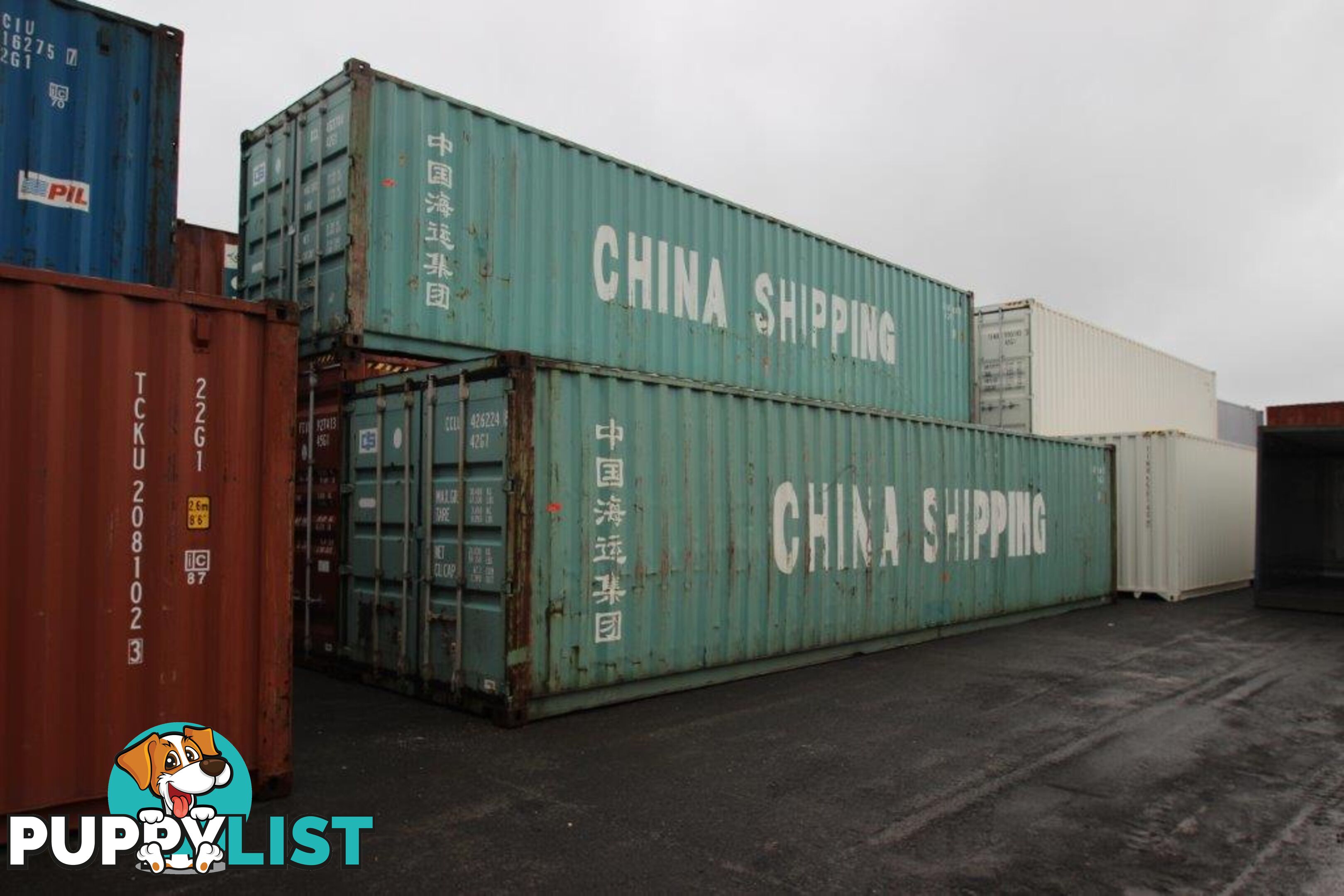 Used 40ft Shipping Containers  - From $3950 + GST