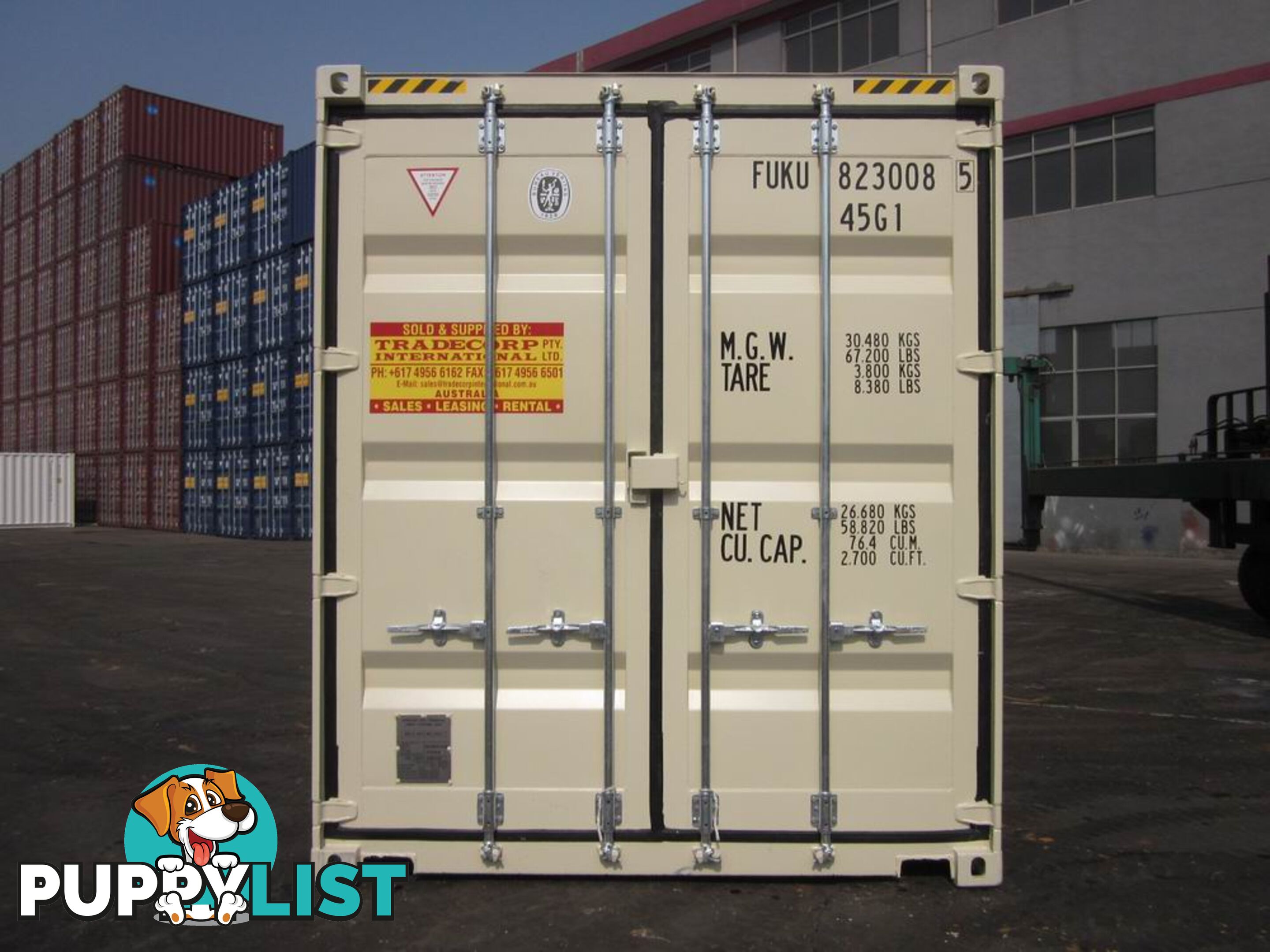 New 40ft High Cube Shipping Containers Fremantle - From $8500 + GST