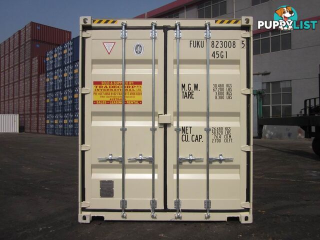 New 40ft High Cube Shipping Containers Fremantle - From $8500 + GST