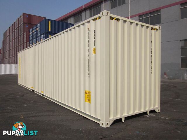 New 40ft High Cube Shipping Containers Fremantle - From $8500 + GST