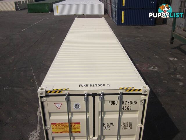 New 40ft High Cube Shipping Containers Fremantle - From $8500 + GST