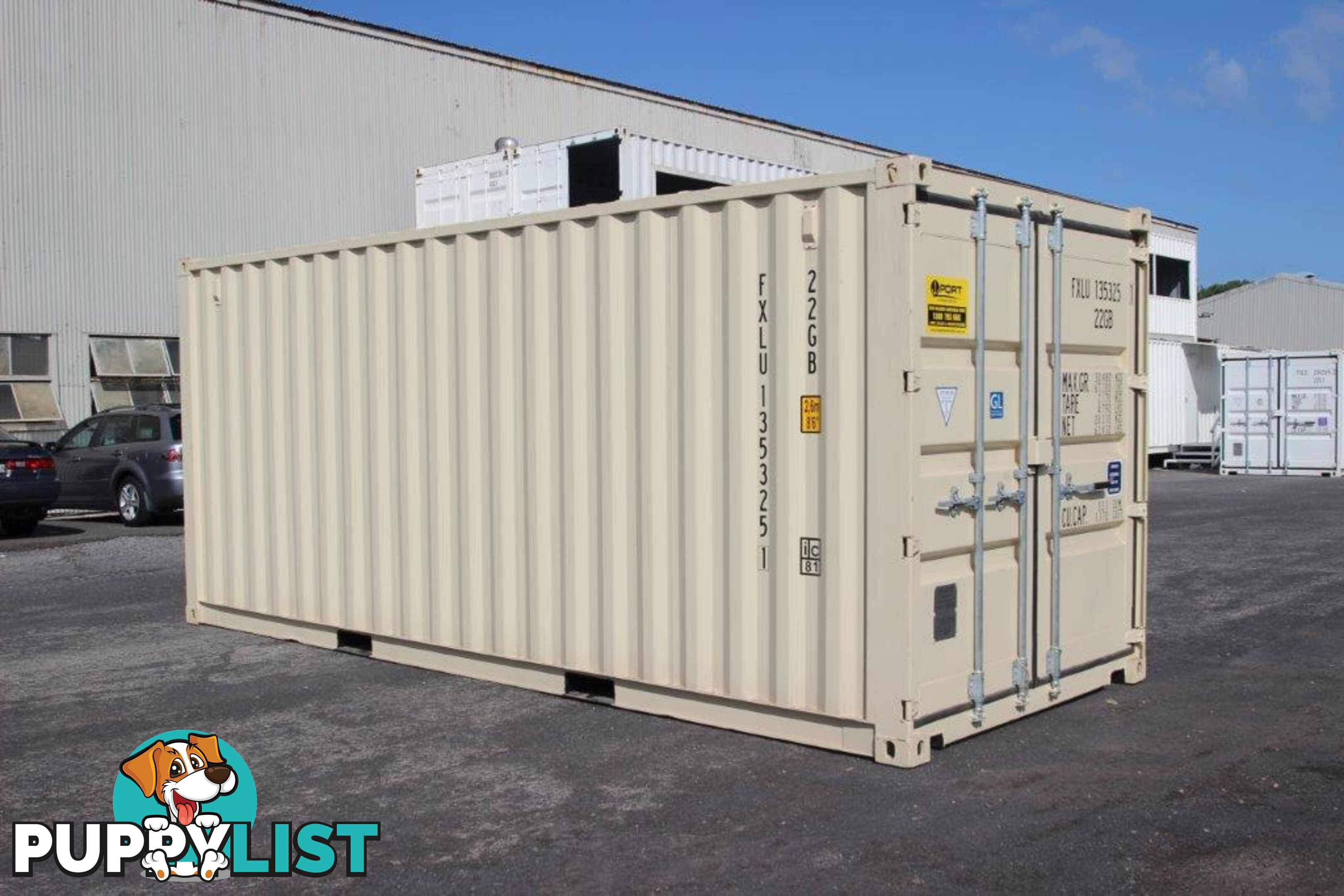 New 20ft Shipping Containers Maryborough - From $6550 + GST