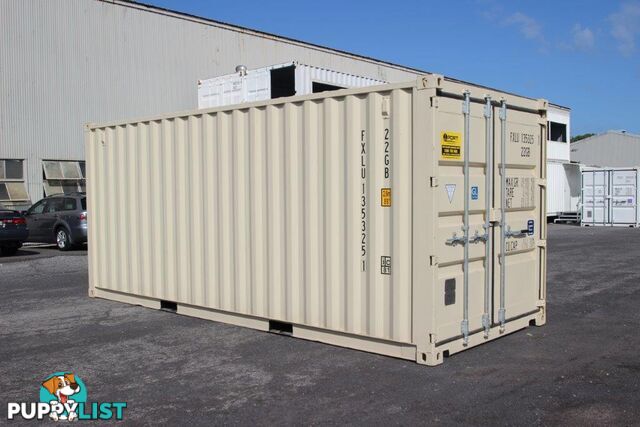 New 20ft Shipping Containers Bundaberg - From $6550 + GST