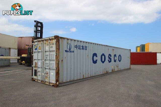 Used 40ft Shipping Containers Orbost - From $3100 + GST