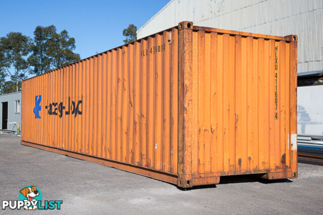 Used 40ft Shipping Containers Bega - From $3190 + GST