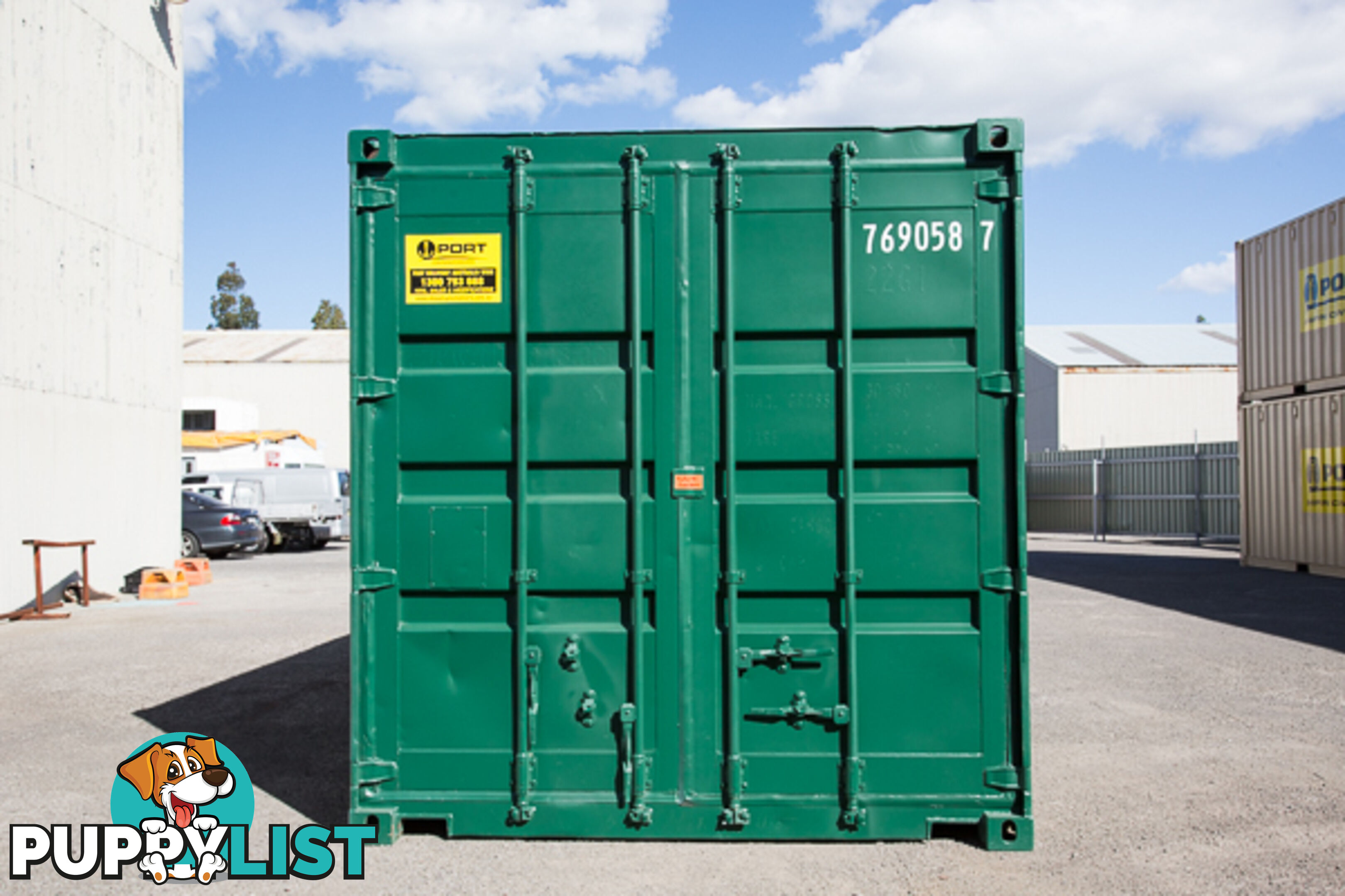 Refurbished Painted 20ft Shipping Containers Gympie - From $3900 + GST