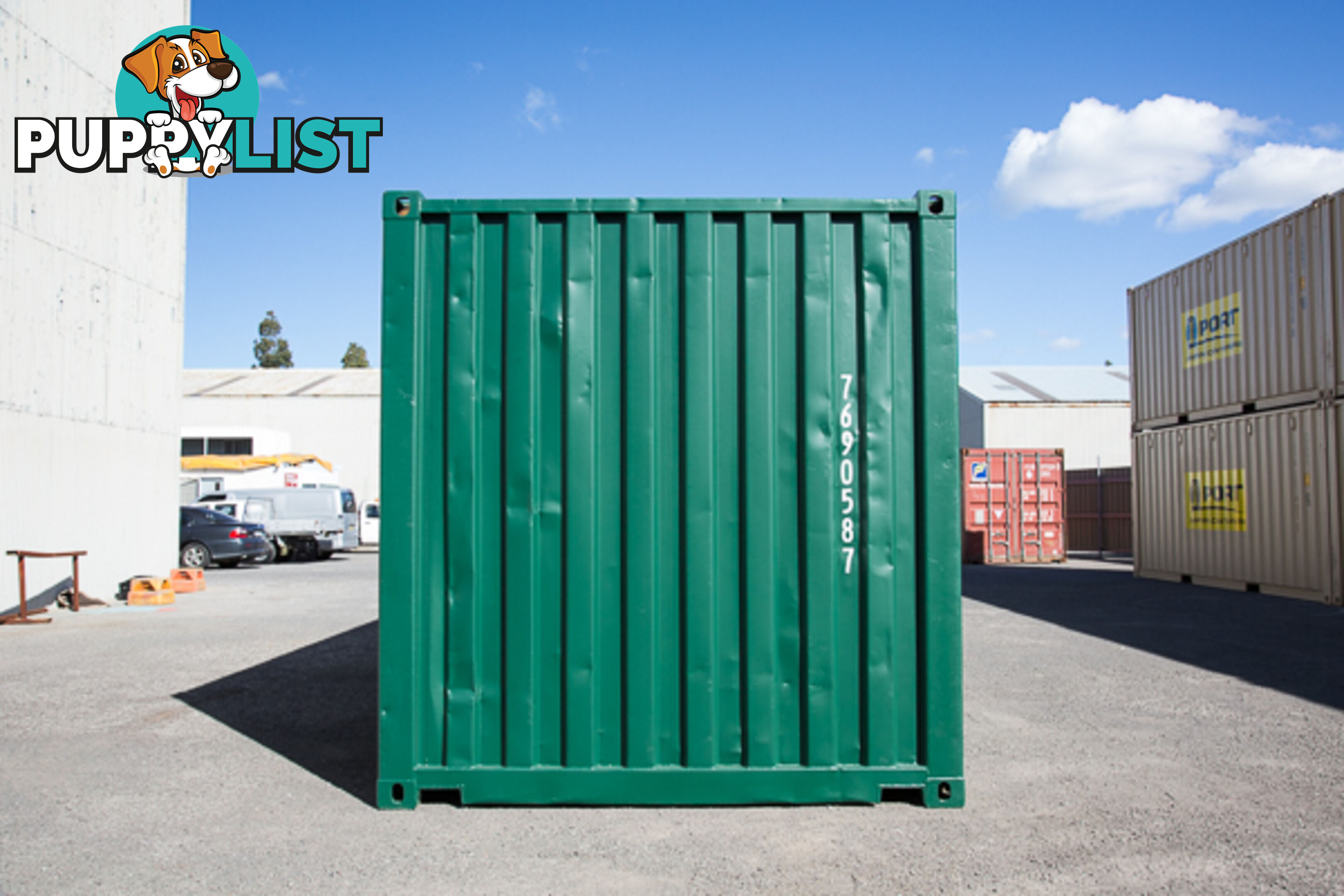 Refurbished Painted 20ft Shipping Containers Gympie - From $3900 + GST