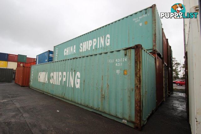 Used 40ft Shipping Containers Busselton - From $3190 + GST