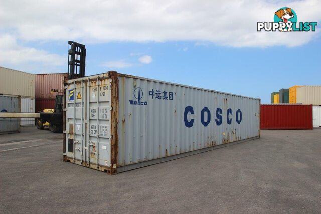 Used 40ft Shipping Containers Busselton - From $3190 + GST