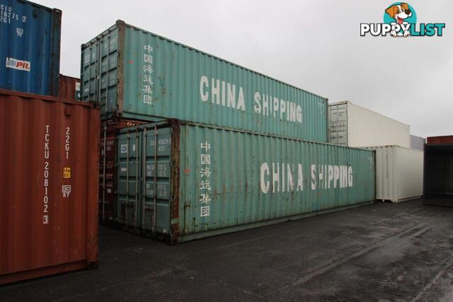 Used 40ft Shipping Containers Busselton - From $3190 + GST