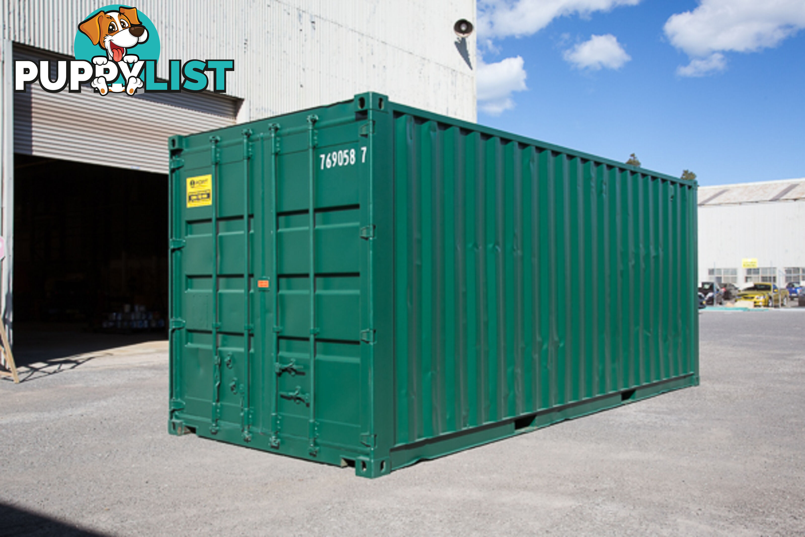 Refurbished Painted 20ft Shipping Containers Paterson - From $4350 + GST