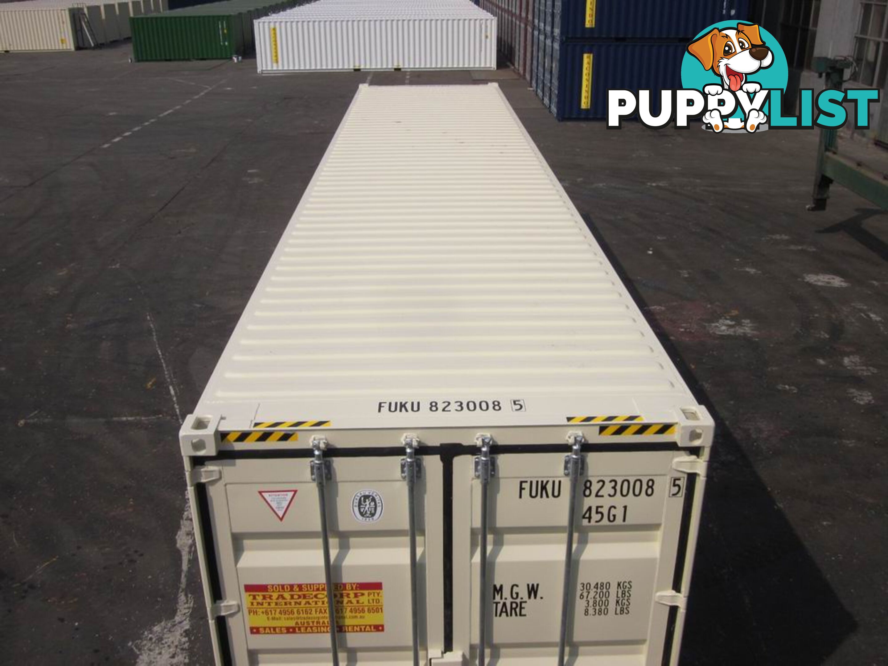 New 40ft High Cube Shipping Containers Michelago - From $7150 + GST