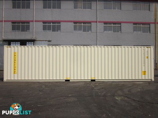 New 40ft High Cube Shipping Containers Michelago - From $7150 + GST