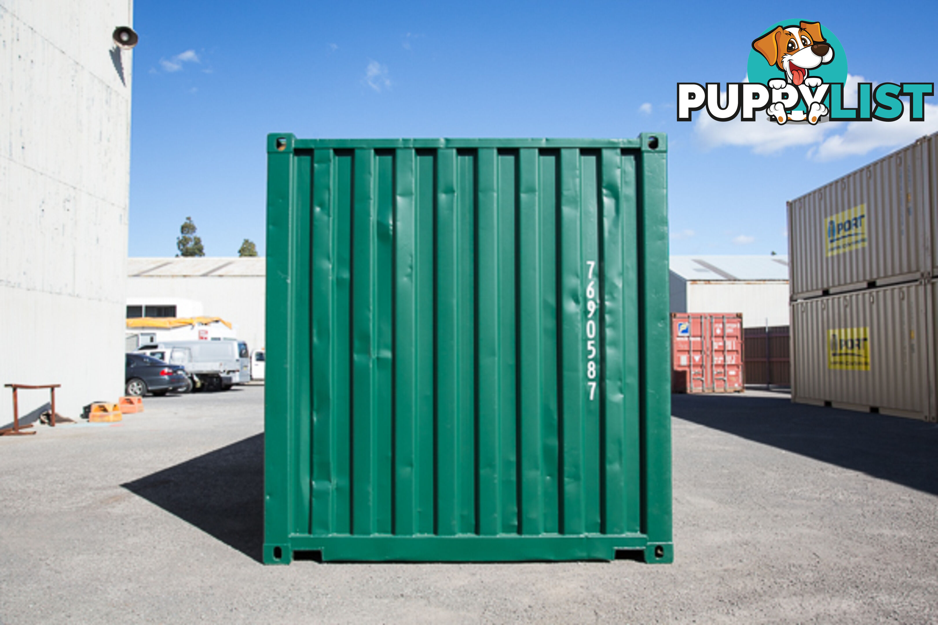 Refurbished Painted 20ft Shipping Containers Caboolture - From $3900 + GST