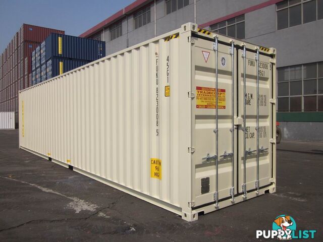 New 40ft High Cube Shipping Containers Seaham - From $7950 + GST