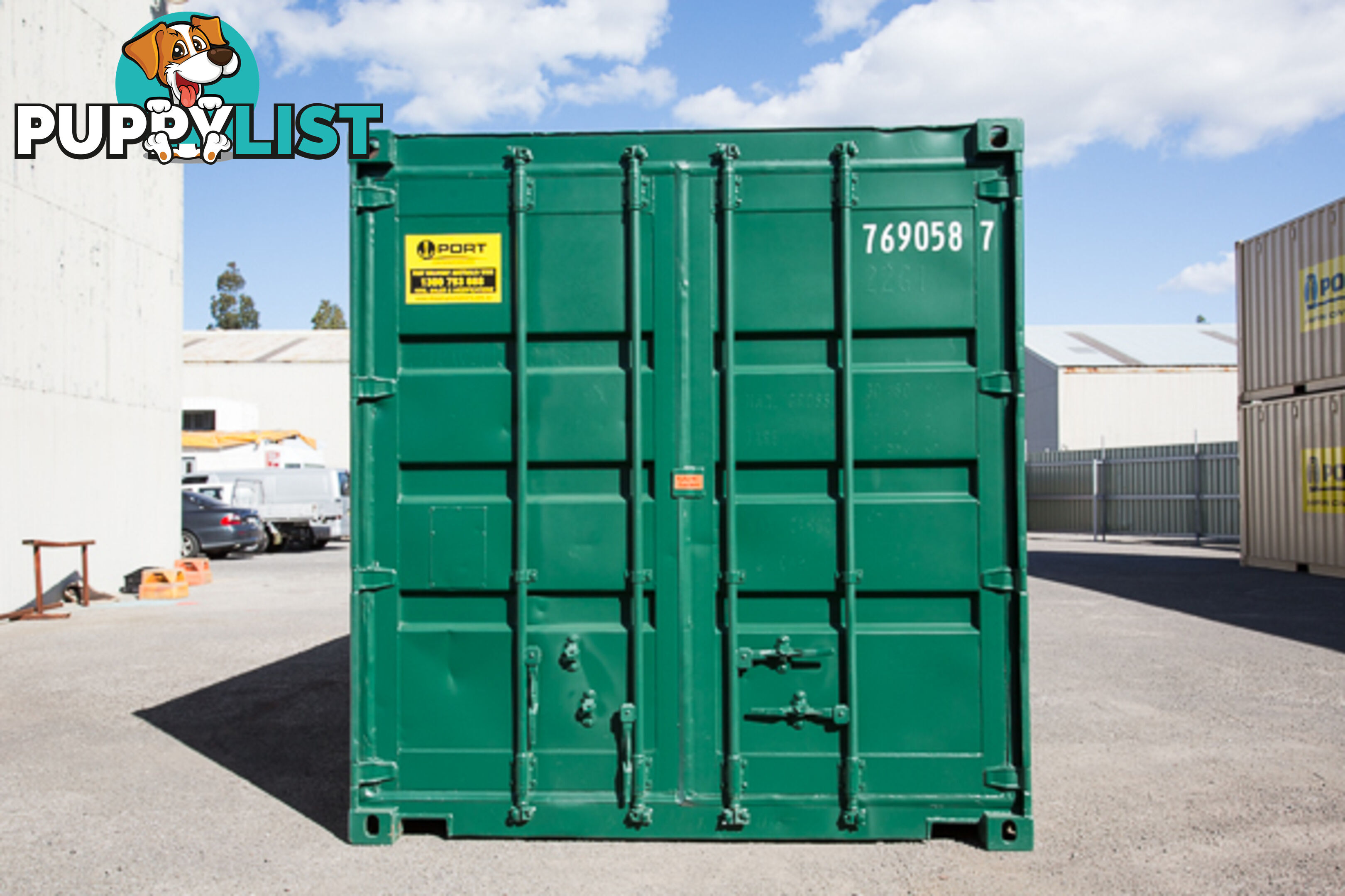 Refurbished Painted 20ft Shipping Containers Bombala - From $3950 + GST